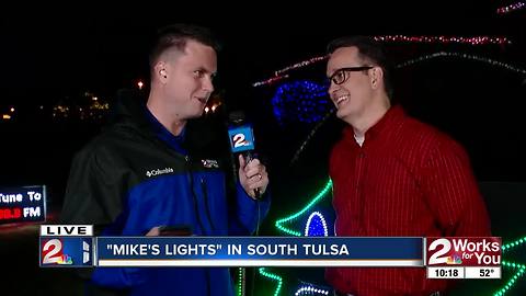 Mike's Lights: South Tulsa Christmas lights display