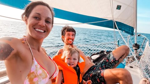 A Family at Sea. SAILING to THAILAND!! Ep 290