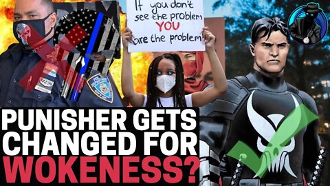 Marvel CHANGES Punisher Symbol To SPITE Law Enforcement? WOKE Weirdos REJOICE Anti Police Support!