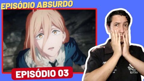 REACT Chainsaw Man Episódio 03 | O Paradeiro de Miauzin e Devolva meus p3itos!!