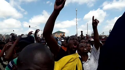 SOUTH AFRICA - Johannesburg - Alexander protest (videos) (HdR)