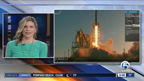 SpaceX rocket launch scheduled for 4:30 p.m. Monday