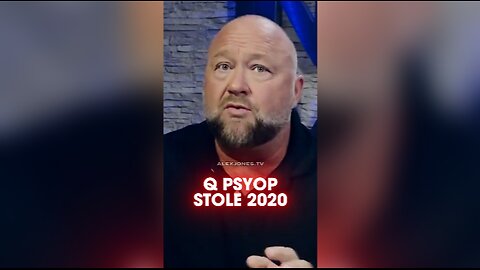 Alex Jones: Q Helped The Deep State Steal Trump's 2020 Victory - 9/3/24