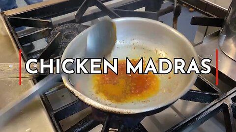 Chicken Madras being cooked at East Takeaway | Misty Ricardo's Curry Kitchen