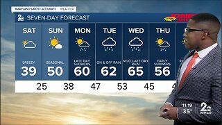 WMAR-2 News Weather at 11