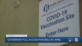 Gov. Ron DeSantis says COVID-19 vaccine could be available to everyone by 'sometime in April'