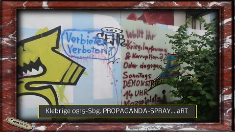 Klebrige 0815-Sbg. PROPAGANDA-SPRAY....aRT