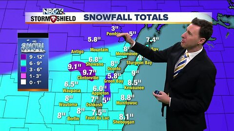 Michael Fish's NBC 26 weather forecast