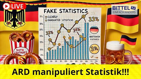 ARD manipuliert Statistik!! - mit Weltpremiere - 09.09.2024