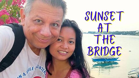 Sunset at the Bohol-Dauis Bridge & Fish Market