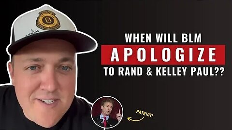 When will Black Lives Matter apologize to Rand and Kelley Paul? #BLM