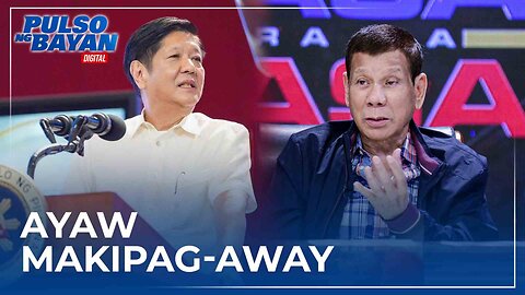 FPRRD, ayaw magkaroon ng frontal confrontation laban kay PBBM