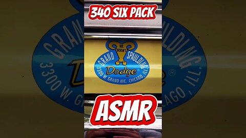 340 Six Pack ASMR #shorts