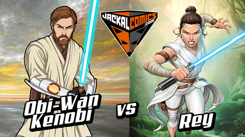 OBIWAN KENOBI Vs. REY SKYWALKER - Comic Book Battles: Who Would Win In A Fight?