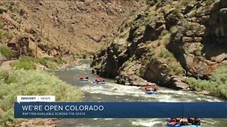 Rafting season is underway in Colorado