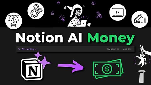 4 Brilliant ways to make money with the Notion AI!