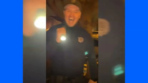 Philly Police Officer Hoover Harassing & Blinding A Man Just To Be A Bully - Earning The Hate