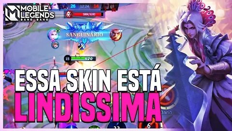 Estou Simplismente APAIXONADO nessa Skin do LING | MLBB