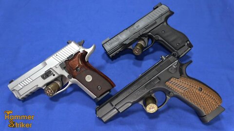 The New Kid vs 2 Titans: Walther Q4 SF vs CZ 75 and SIG P229