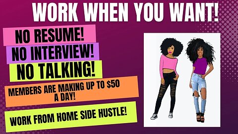 Members Are Making $15 $50 A Day! No Interview! No Phone Calls! Get Paid To Take Surveys