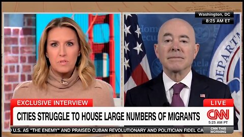 DHS Secretary Blatantly Ignores A Question About Biden Going To The Border