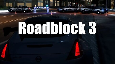 NEED FOR SPEED THE RUN Roadblock 3