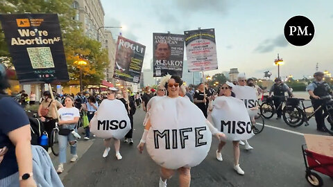 Abortion Pills March Against The DNC On Eve Of The Convention … ("Republicans Are Weird")