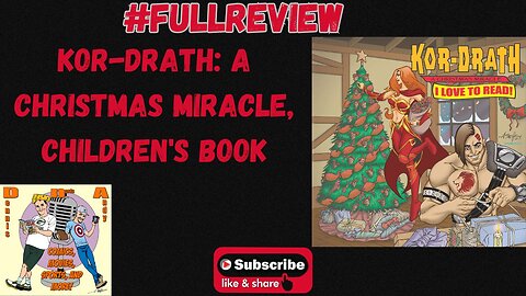 KOR-DRATH is Here! Your New Favorite Children's Book for Christmas! Book Look!