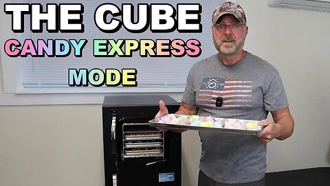 The Cube Freeze Dryer - Using Candy Express Mode