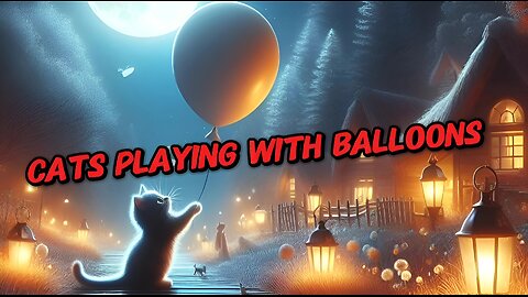 Adorable Cats Playing with Balloons: A Purrfectly Fun Feline Fiesta!