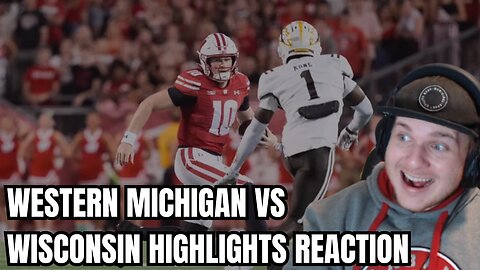 Western Michigan Broncos vs. Wisconsin Badgers Highlights REACTION