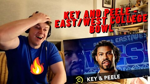 FIRST TIME WATCHING KEY AND PEELE - EAST/WEST COLLEGE BOWL!! EVERY SPORTS STEREOTYPE!!