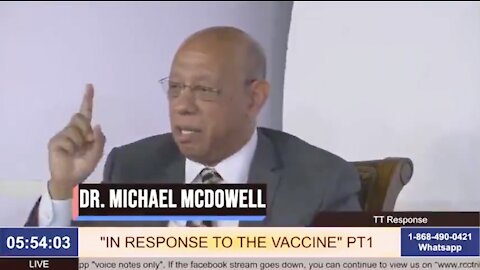 Trinidad & Tobago Doctor Michael McDowell - In Response to the Jab