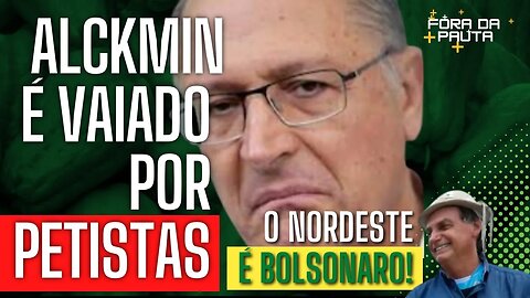 ALCKMIN É VAIADO NO COMÍCIO DE LULA | O NORDESTE É BOLSONARO