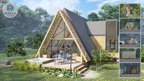 A Frame House Design - Minh Tai Design MTD34