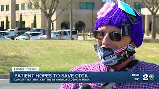 Tulsa's Cancer Treatment Centers of America patient fighting to save facility