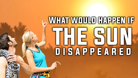 What would happen if the sun disappeared for a full day?