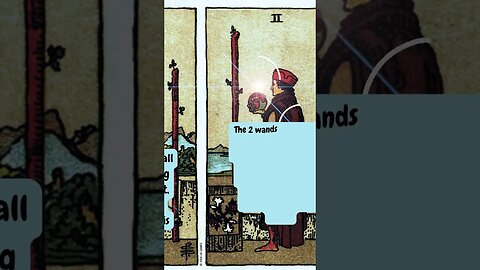 Ever Wondered What The 2 OF WANDS Tarot Card REALLY Means? Pt. 2 #shorts #tarot #inspiration