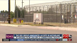 Central Valley Correctional Facility to lay off 130 employees