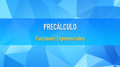 Funciones exponenciales