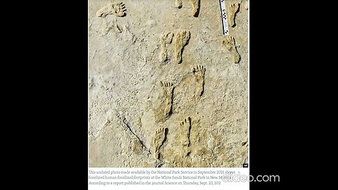 Oldest Human Footprints In New Mexico #oldestman #footprints #newmexico