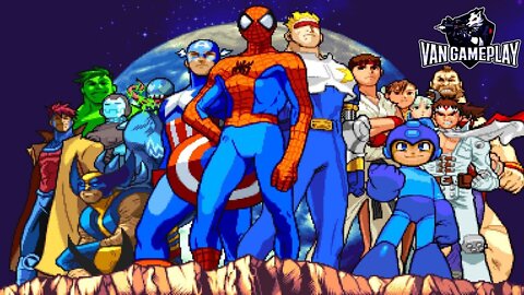 UM DOS MELHORES CROSSOVER QUE EU JÁ VI (MARVEL VS CAPCOM)