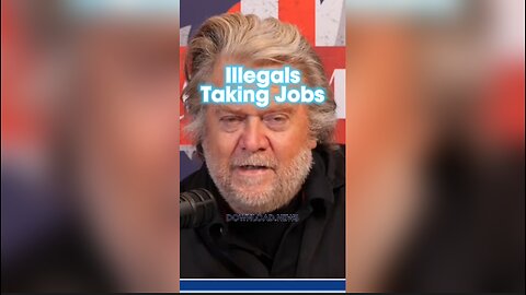 Steve Bannon: Illegal Invaders Are Taking American Jobs - 3/9/24