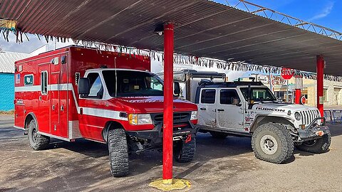 Living Off Grid gets Lonely - Thankfully I have Overland Friends! 4x4 Ambulance Camper Conversion