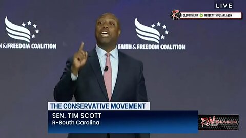 (FULL SPEECH) Tim Scott Speaks at the Faith and Freedom Coalition