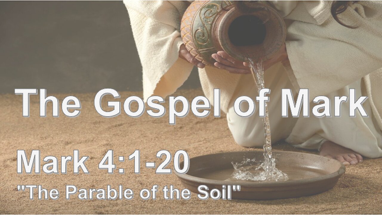 Parable From Mark Mark 4:1-20