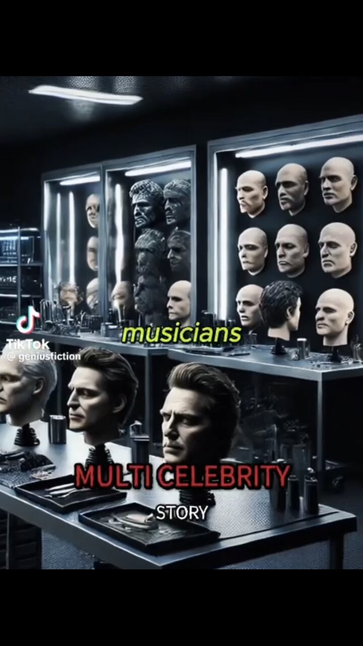 They are all just actors, NPCS, ARTIFICIAL CREATIONS and CLONES - simulation on all levels thumbnail