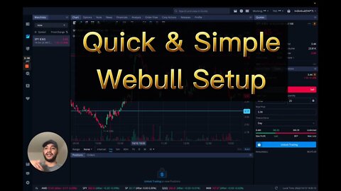 MY QUICK & SIMPLE Webull Setup!!