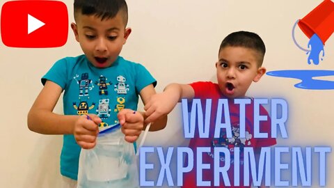 1 Minute Home Water Experiment