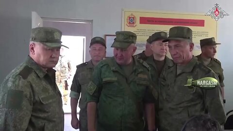 Sergei Shoigu checks in on combat training